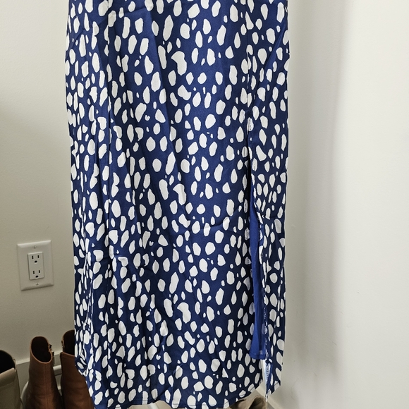 Blue Midi Dress - Picture 3 of 8